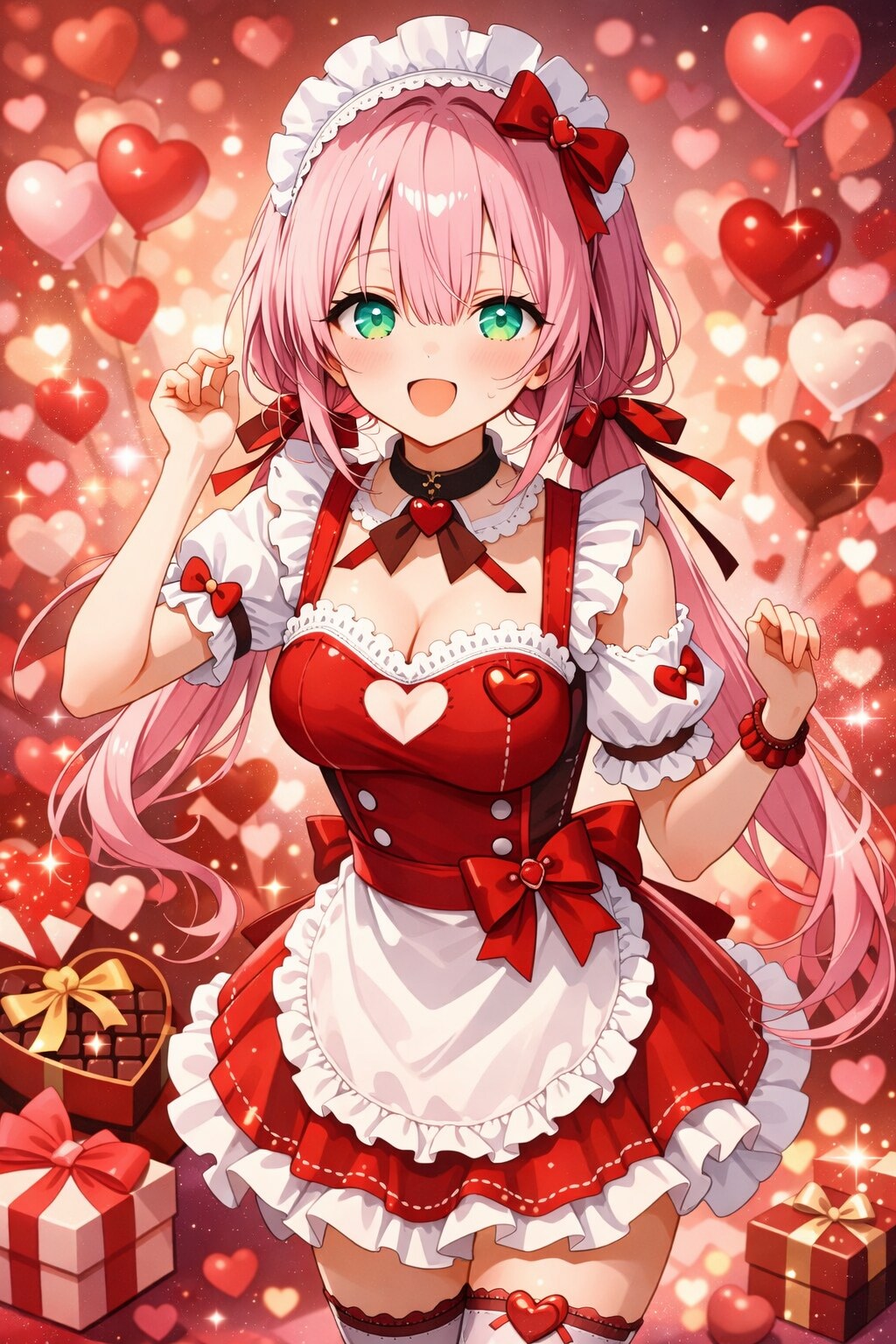 バレンタイン桃花