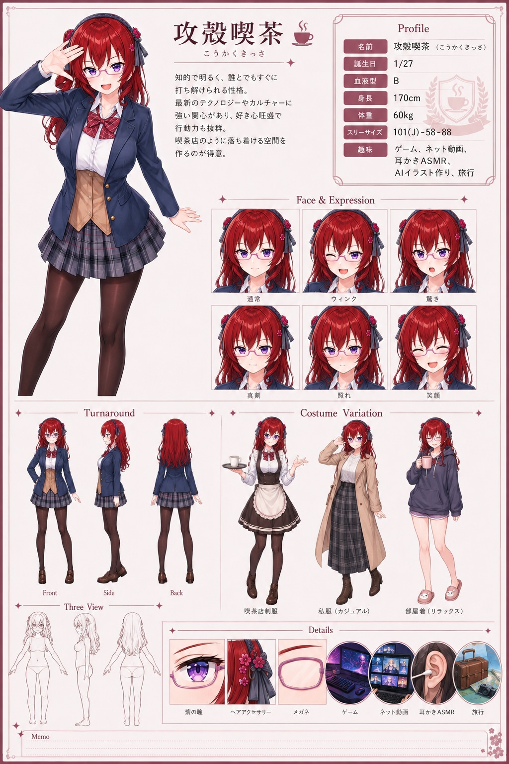 Re:あてぃしのプロフ帳作ってみた