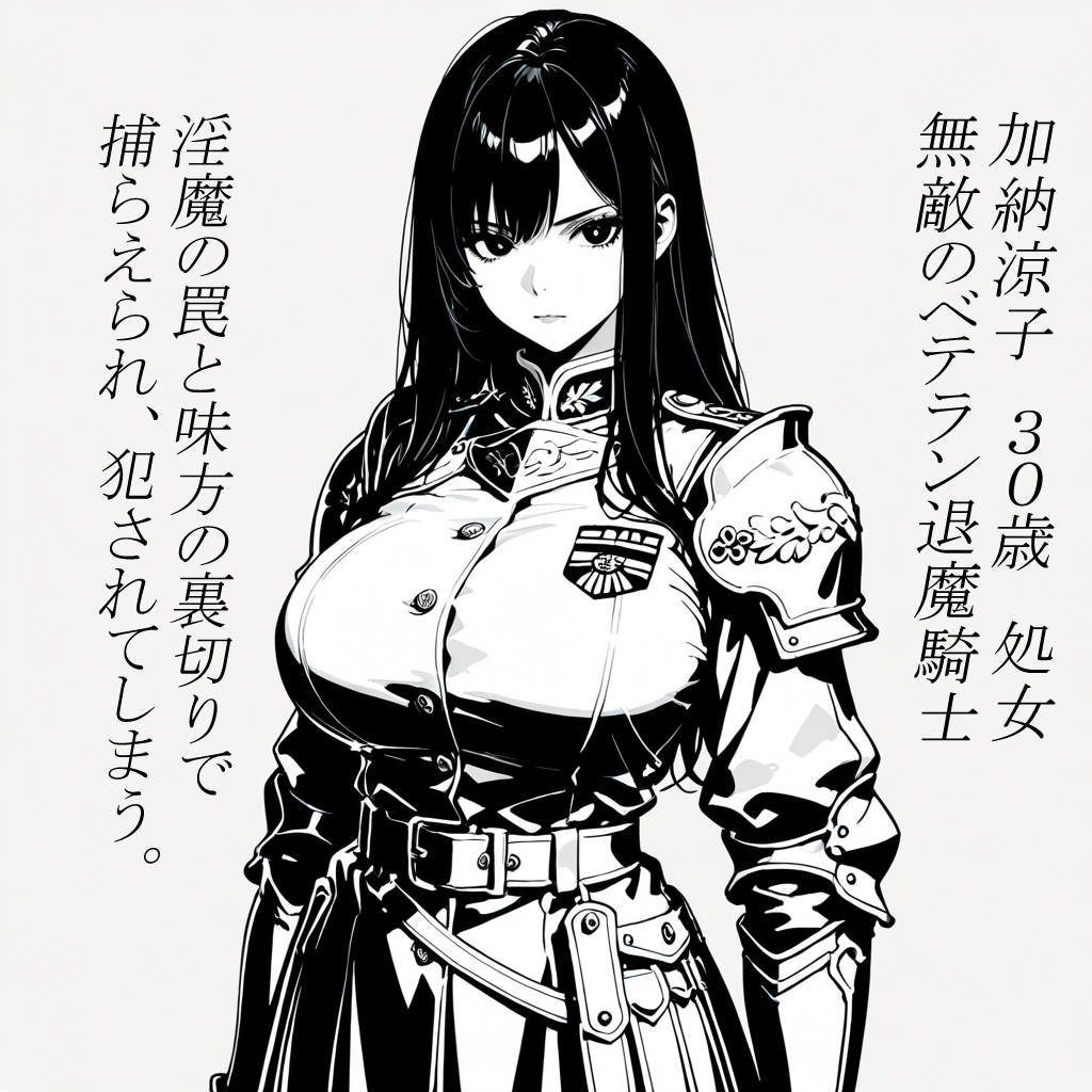新作ｓｓ三十路退魔騎士の悲惨な処女喪失、投稿しました