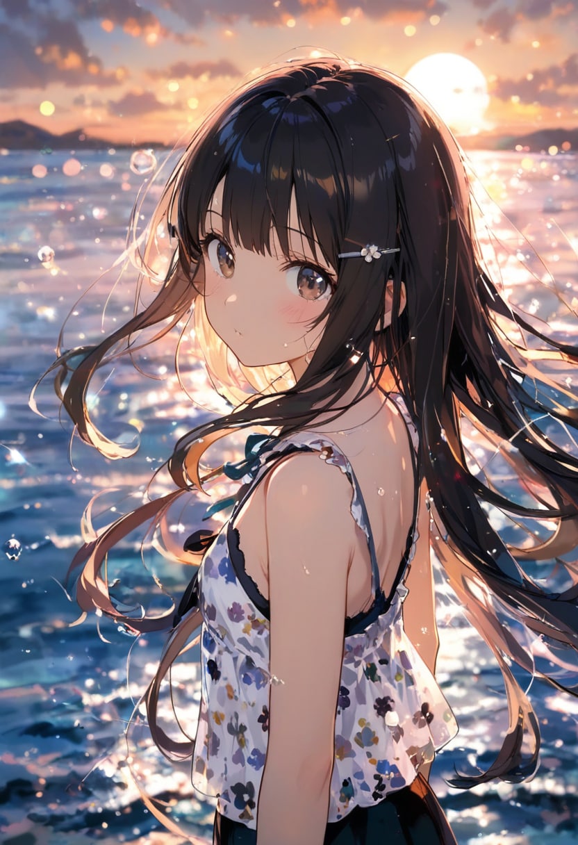 水と光(8) | chichi-pui（ちちぷい）AIイラスト専用の投稿＆生成サイト