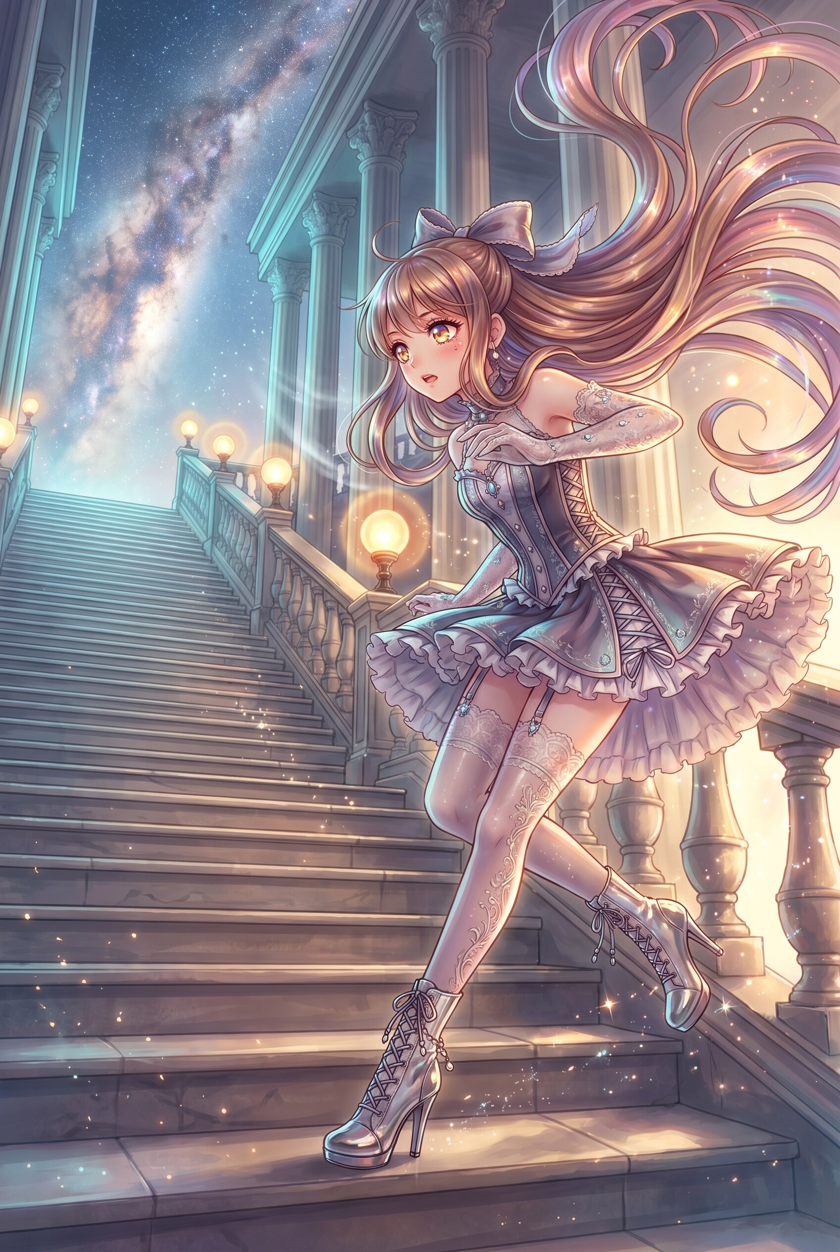 星河蒼宵の階