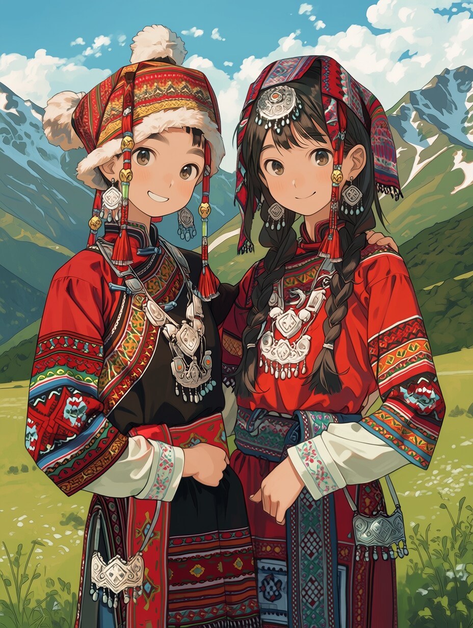 草原少女149