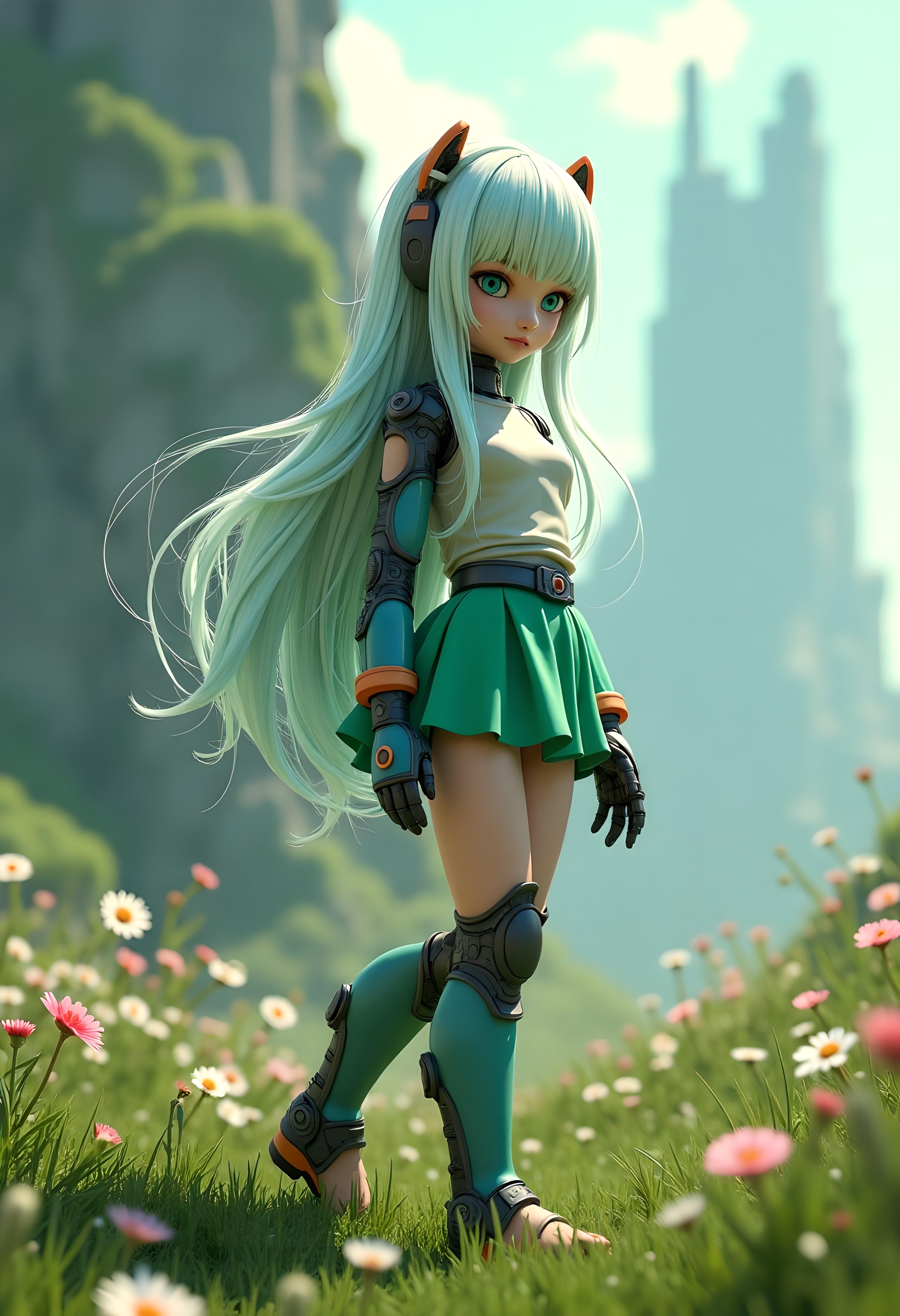 メカ娘2259号 | の人気AIイラスト・グラビア