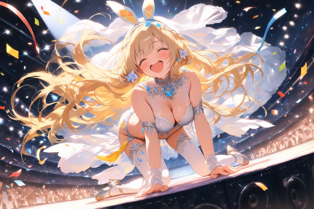 うさぎ姫オンステージ