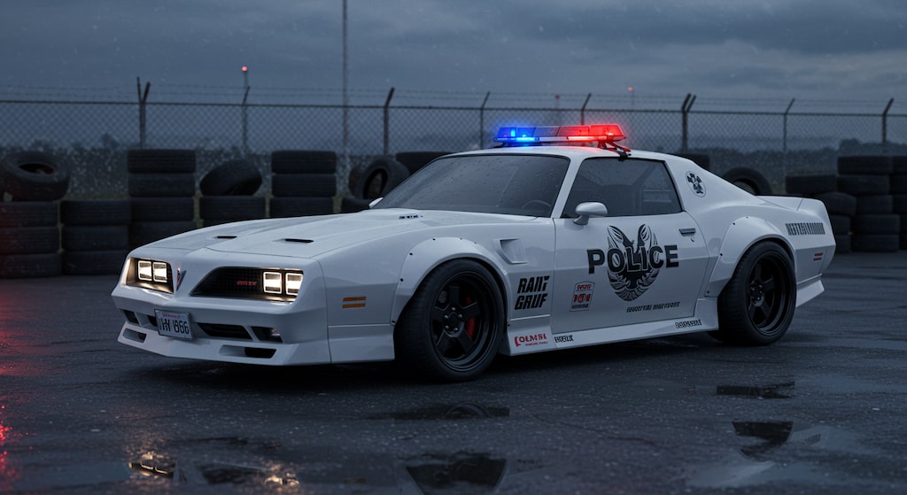 ポンティアックファイヤーバードトランザムパトロールカー