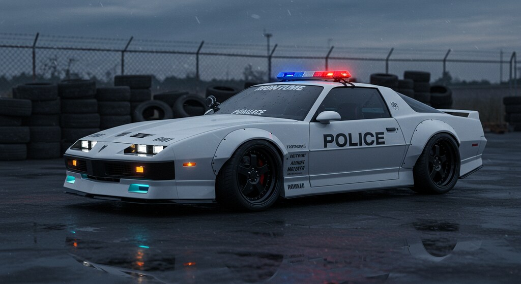 ポンティアックファイヤーバードトランザムパトロールカー