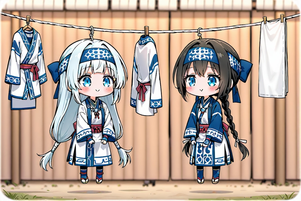 洗濯物を押し付けられて