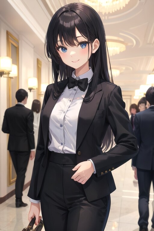 タキシード美少女エリカ　ホテル勤務