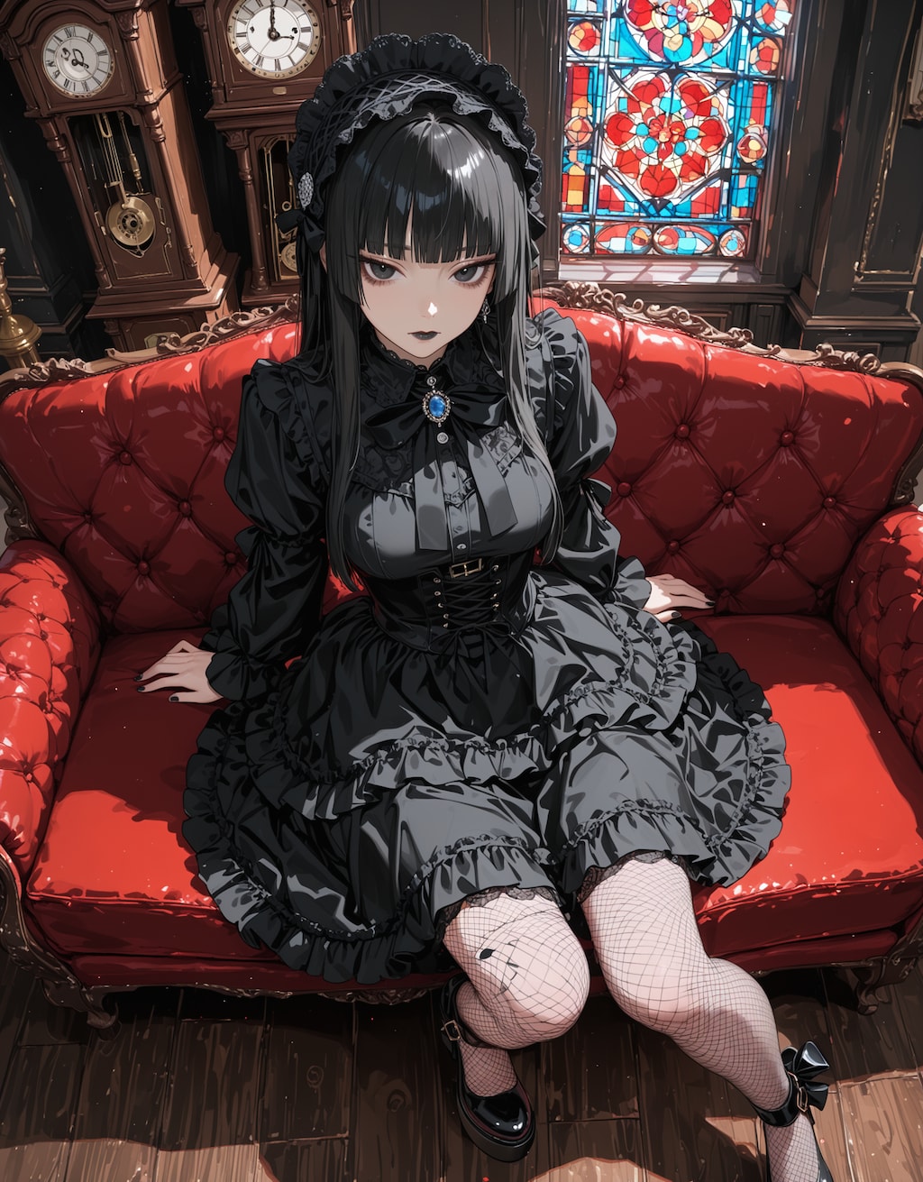 冬花さん撮影中(２)