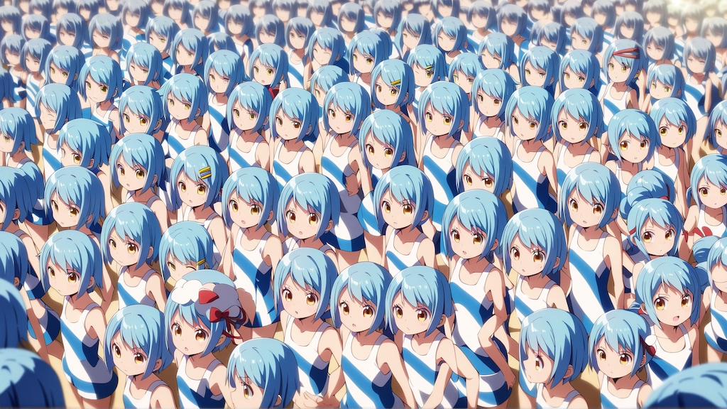 水着リコの増殖を試みたもの3