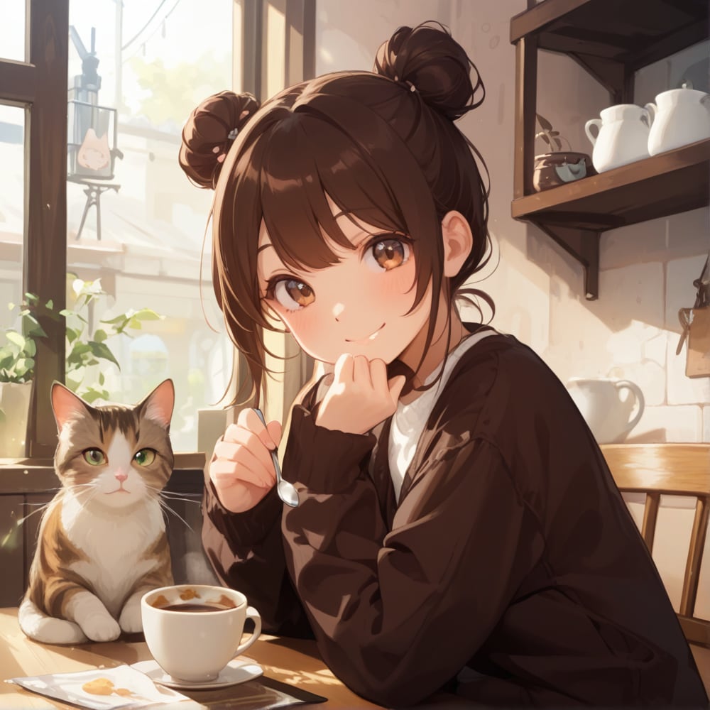 コーヒータイム | の人気AIイラスト・グラビア