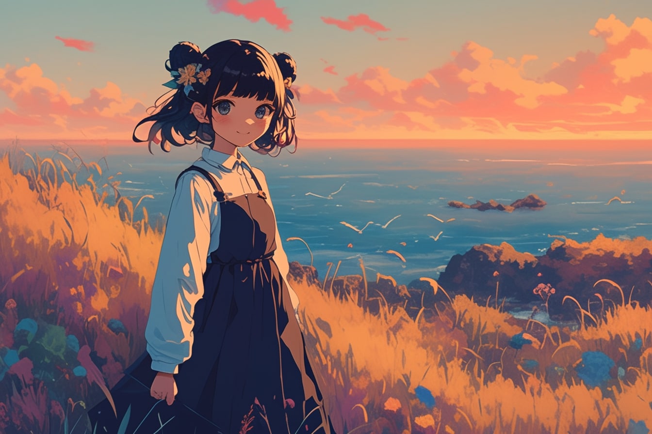 夕暮れのおだんごちゃん🍡✨172