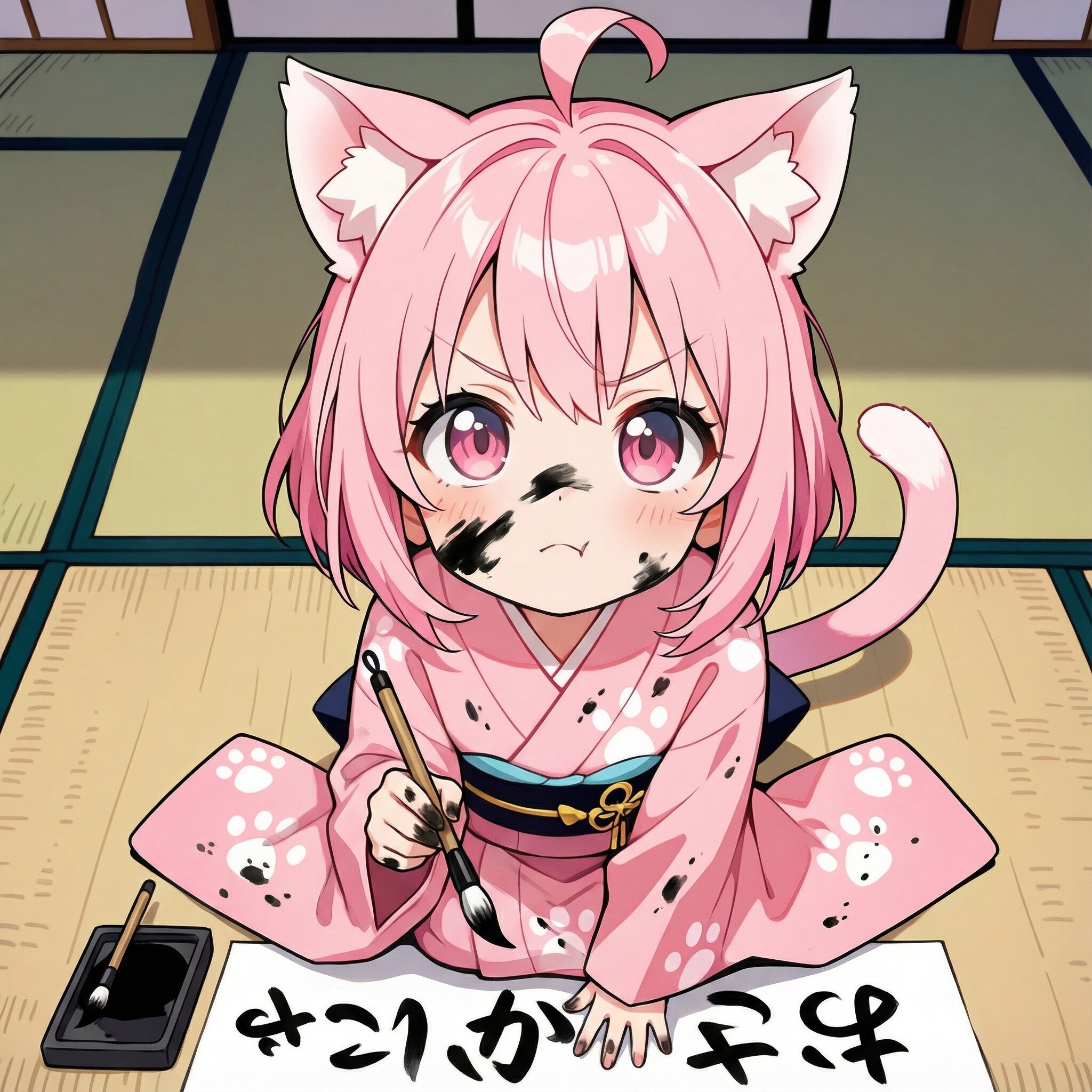 今日は書き初め！！