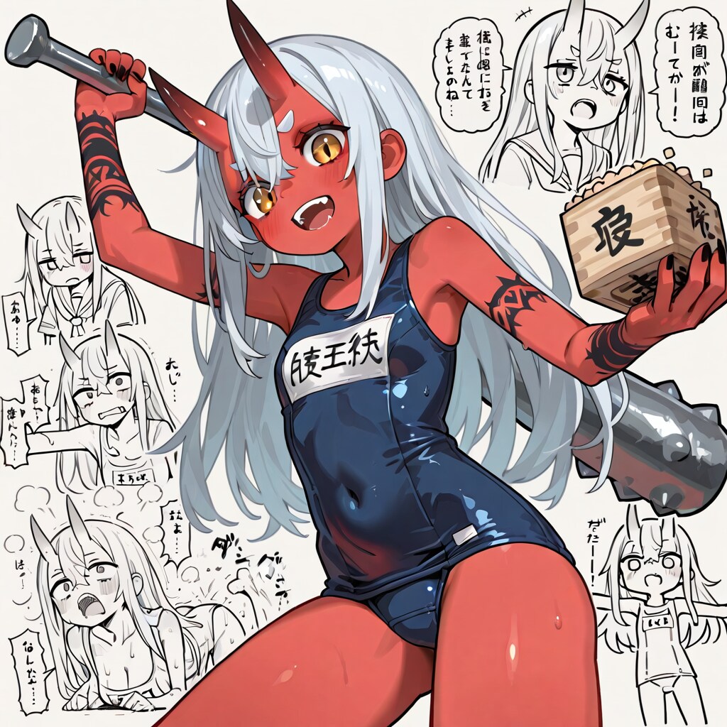 豆撒きするのだ☆