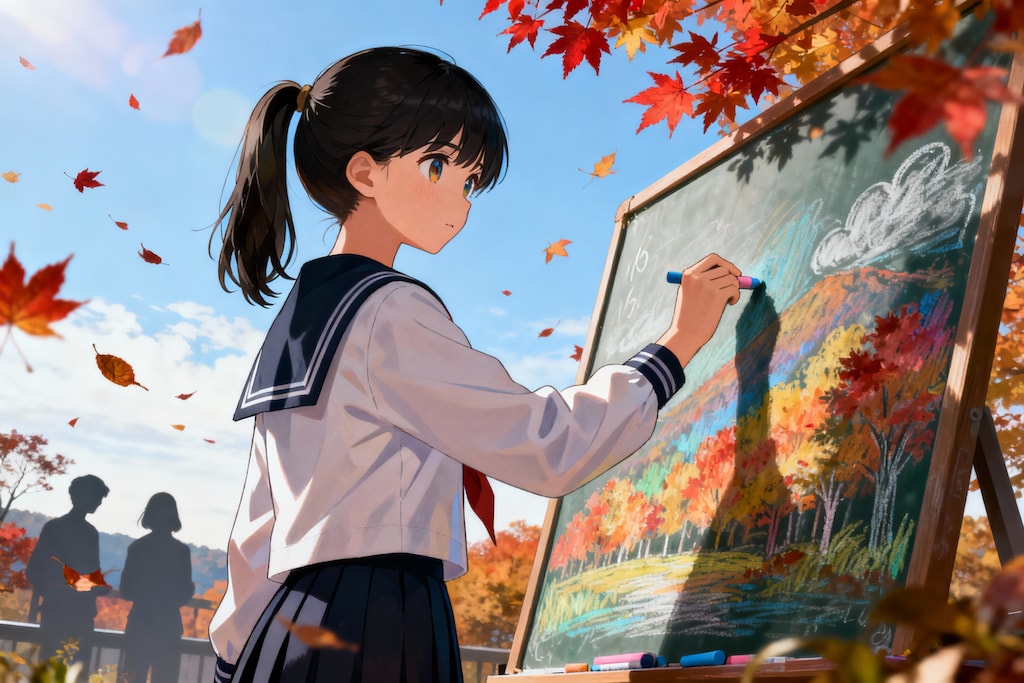 チョーク～この秋を写し取って～