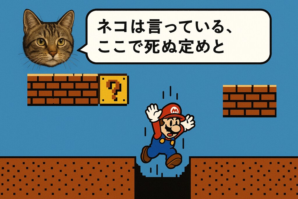 [張り紙見たよ]ネコは言っている