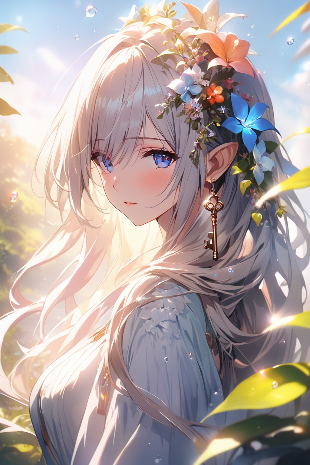 エルフさんの素敵な横顔 | の人気AIイラスト・グラビア