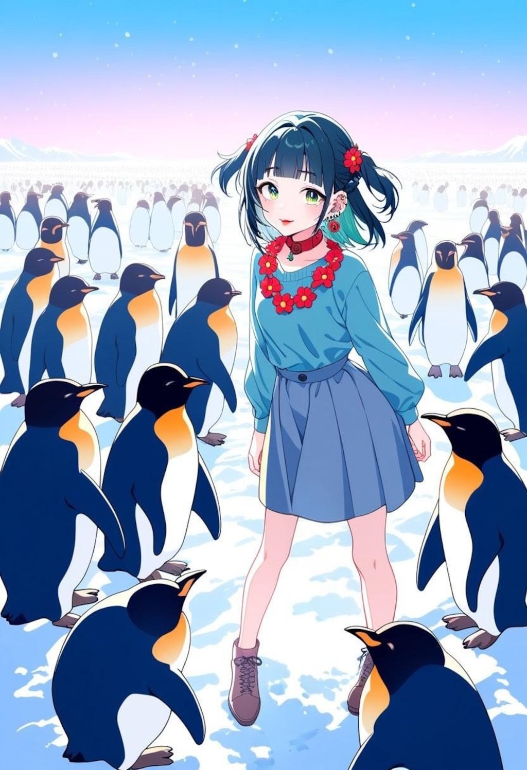 ペンギンがいる光景（輿水幸子ほか）