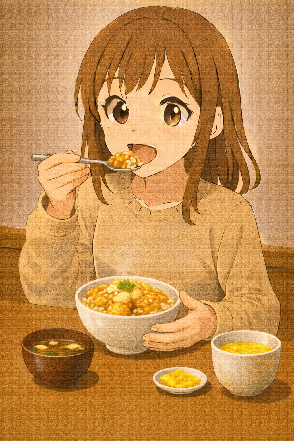 親子丼 | の人気AIイラスト・グラビア