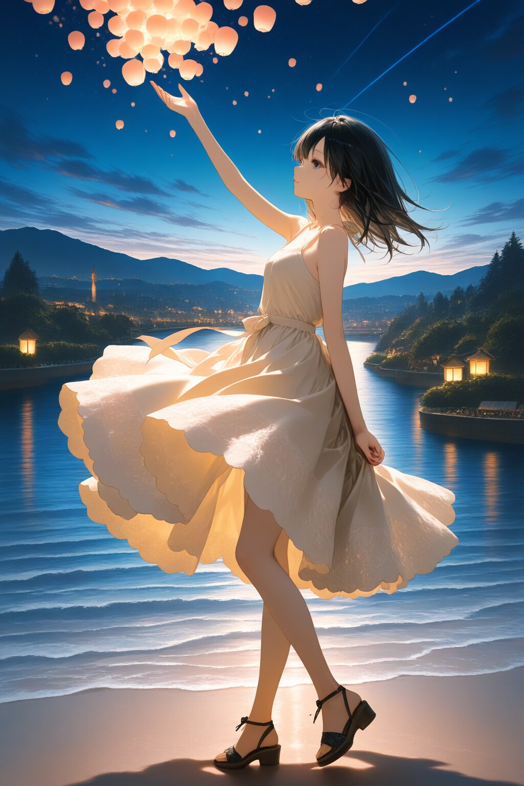 お祭りの後 | の人気AIイラスト・グラビア