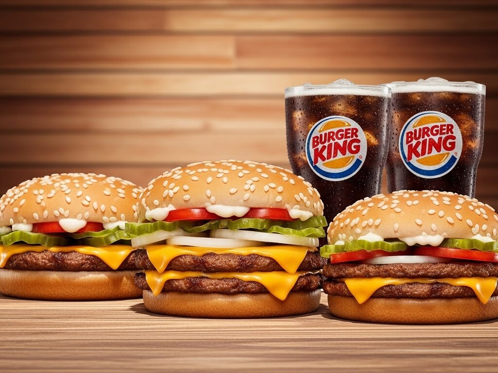 今日はハンバーガー