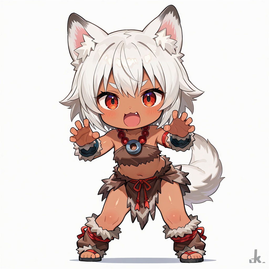 わんどろいど狼耳民族