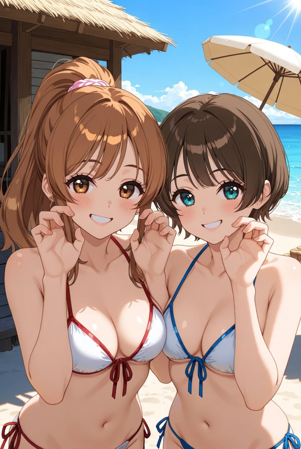 海の家、がおーポーズ