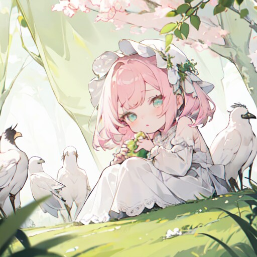鳥さんたちと