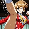 ハイキックパンチラ 3枚目