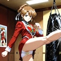 ハイキックパンチラ 6枚目