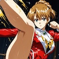 ハイキックパンチラ 4枚目