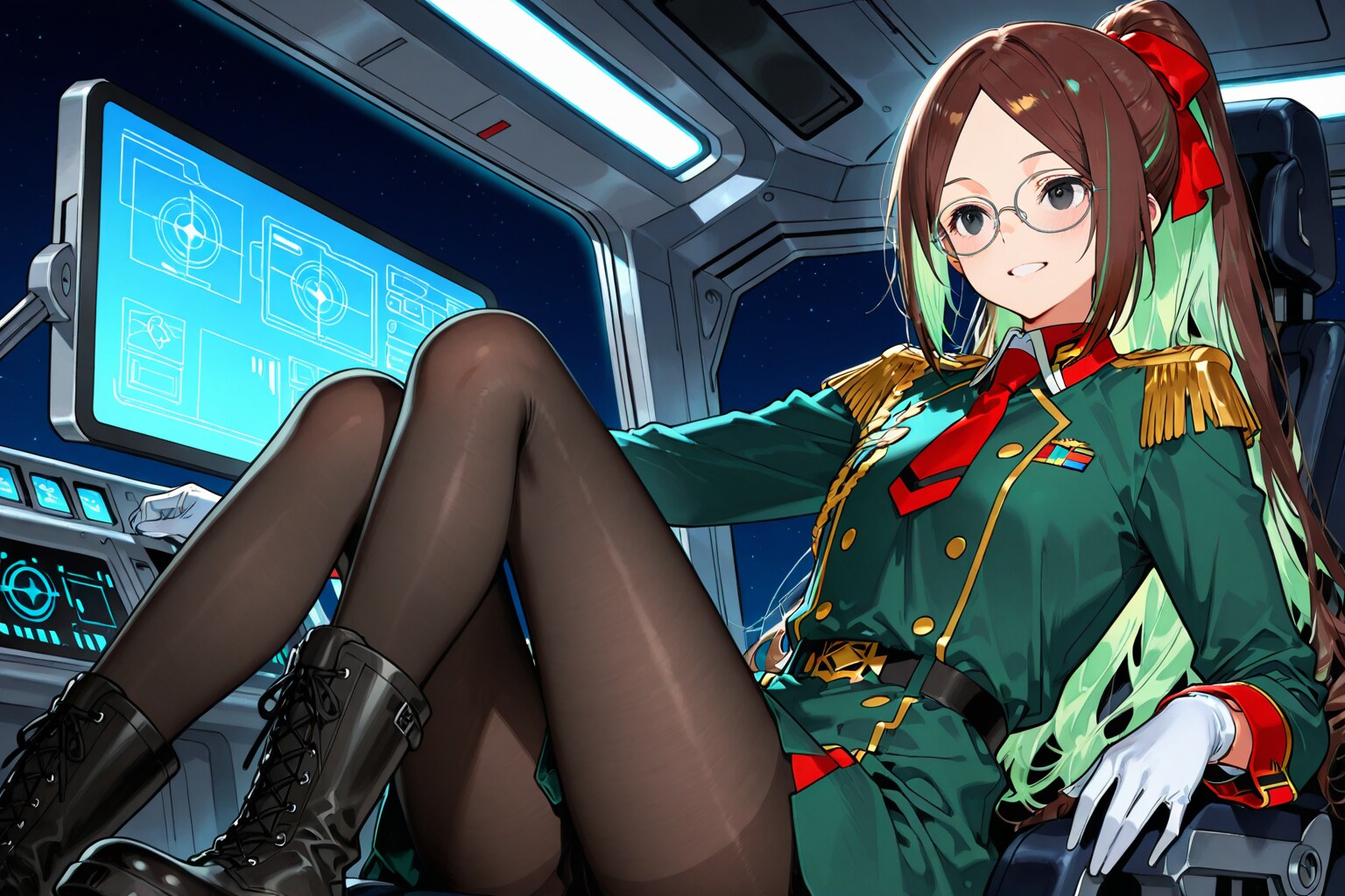 パイロット軍服ちゃん