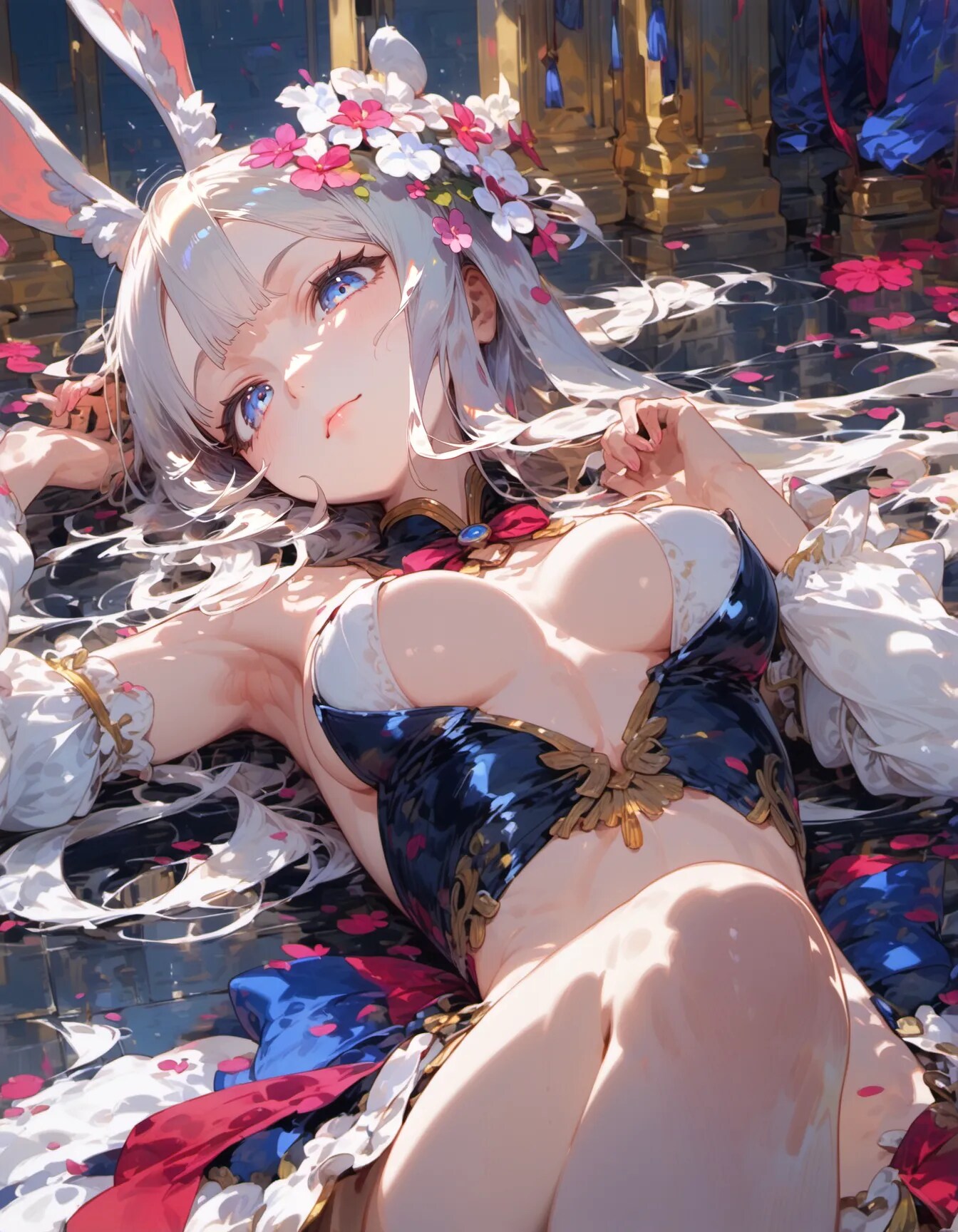 Celestial Form on Marble