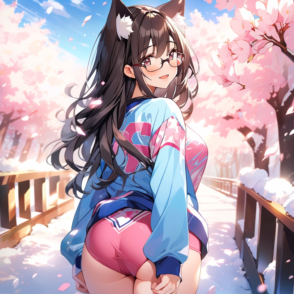 桜色のブルマ