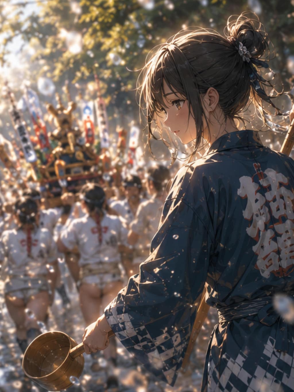 Hakata Yamakasa — Beneath the Summer Blaze