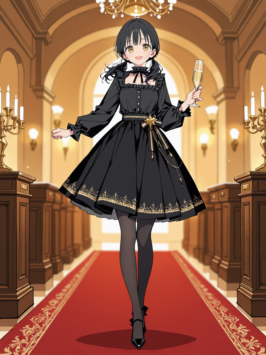 今日はクリスマスパーティー！