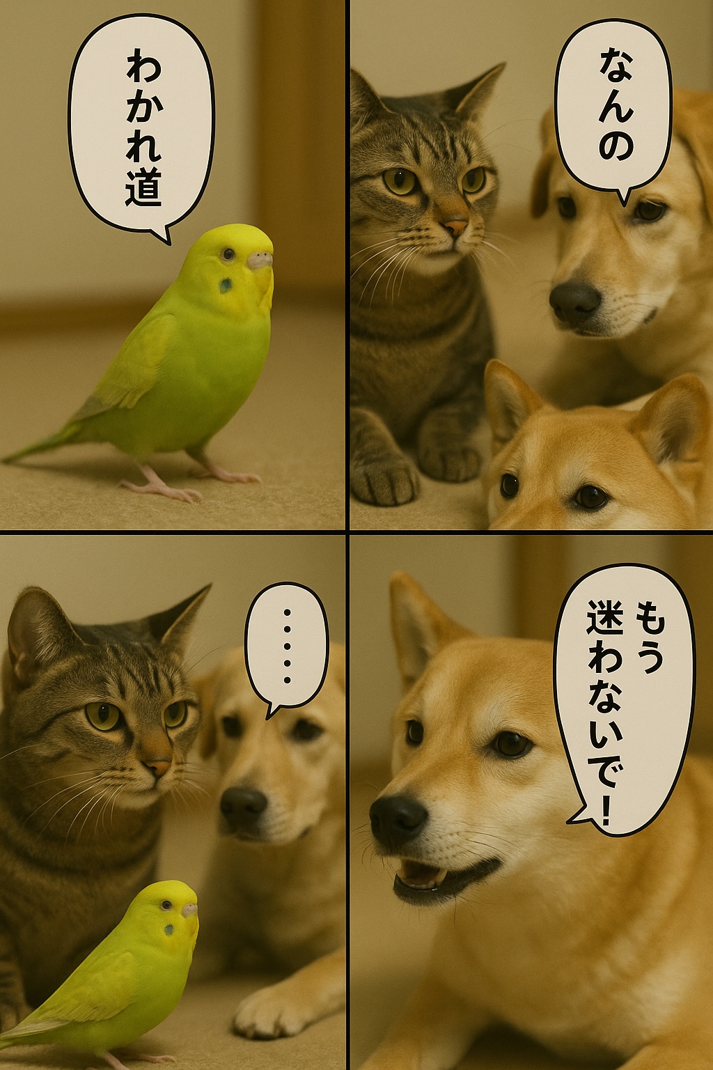 いぬとねこといんこ25