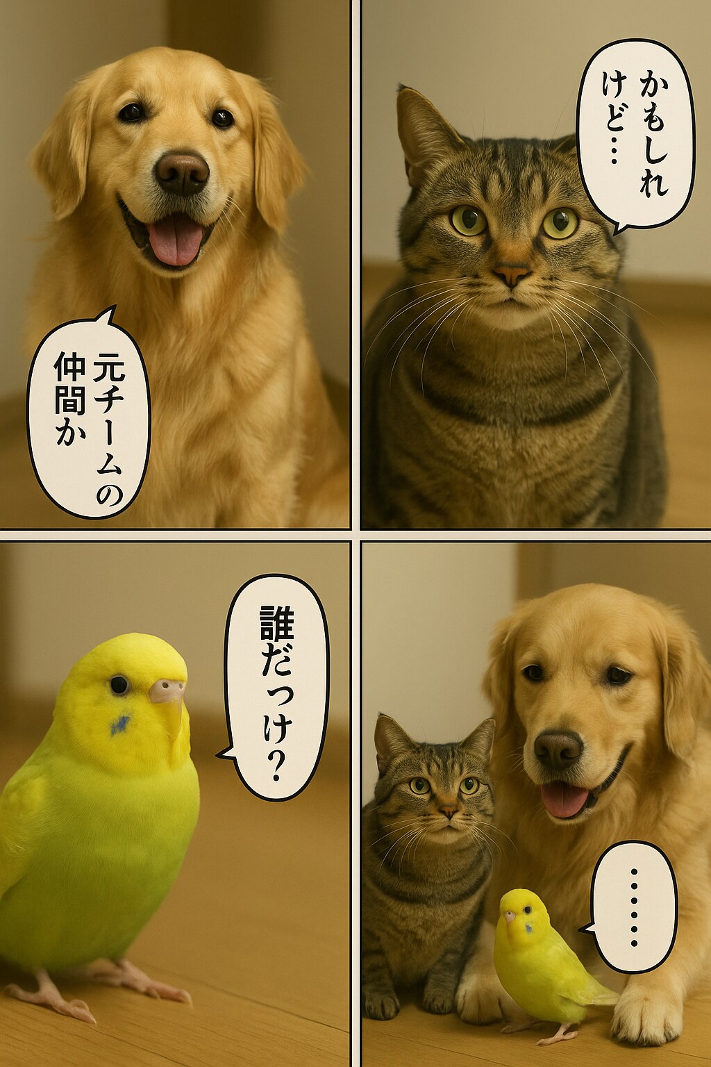 いぬとねこといんこ25