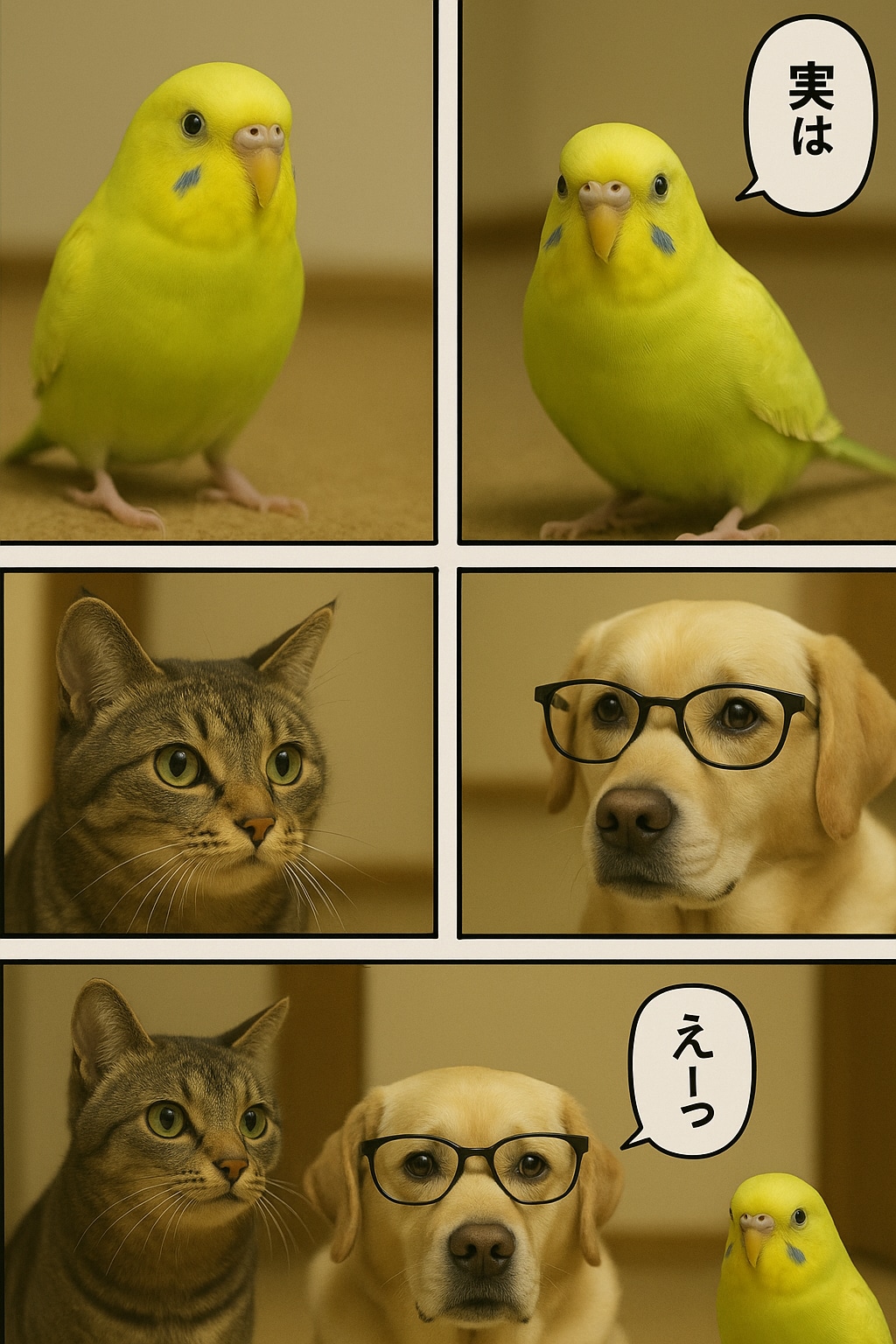 いぬとねこといんこ25