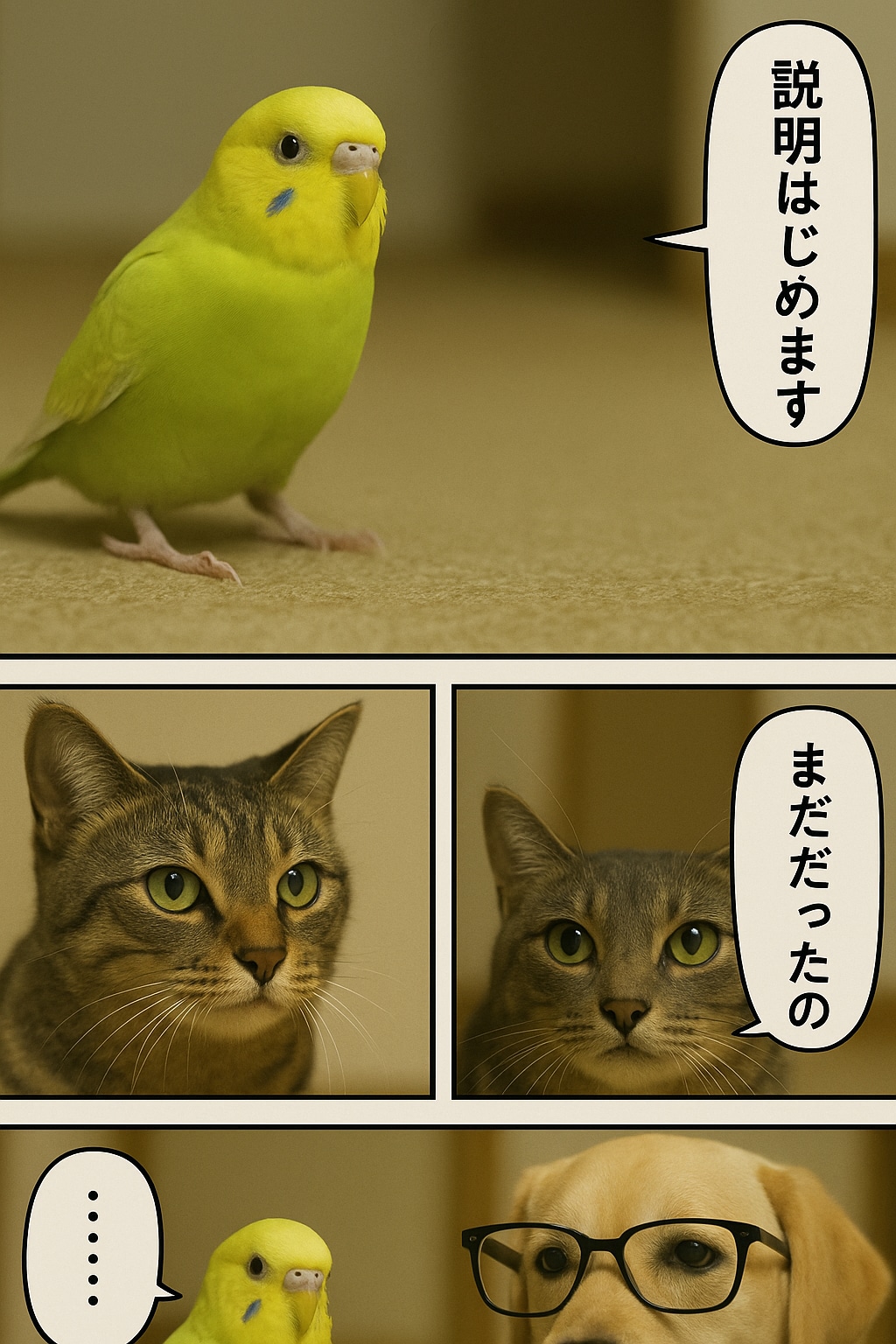 いぬとねこといんこ25
