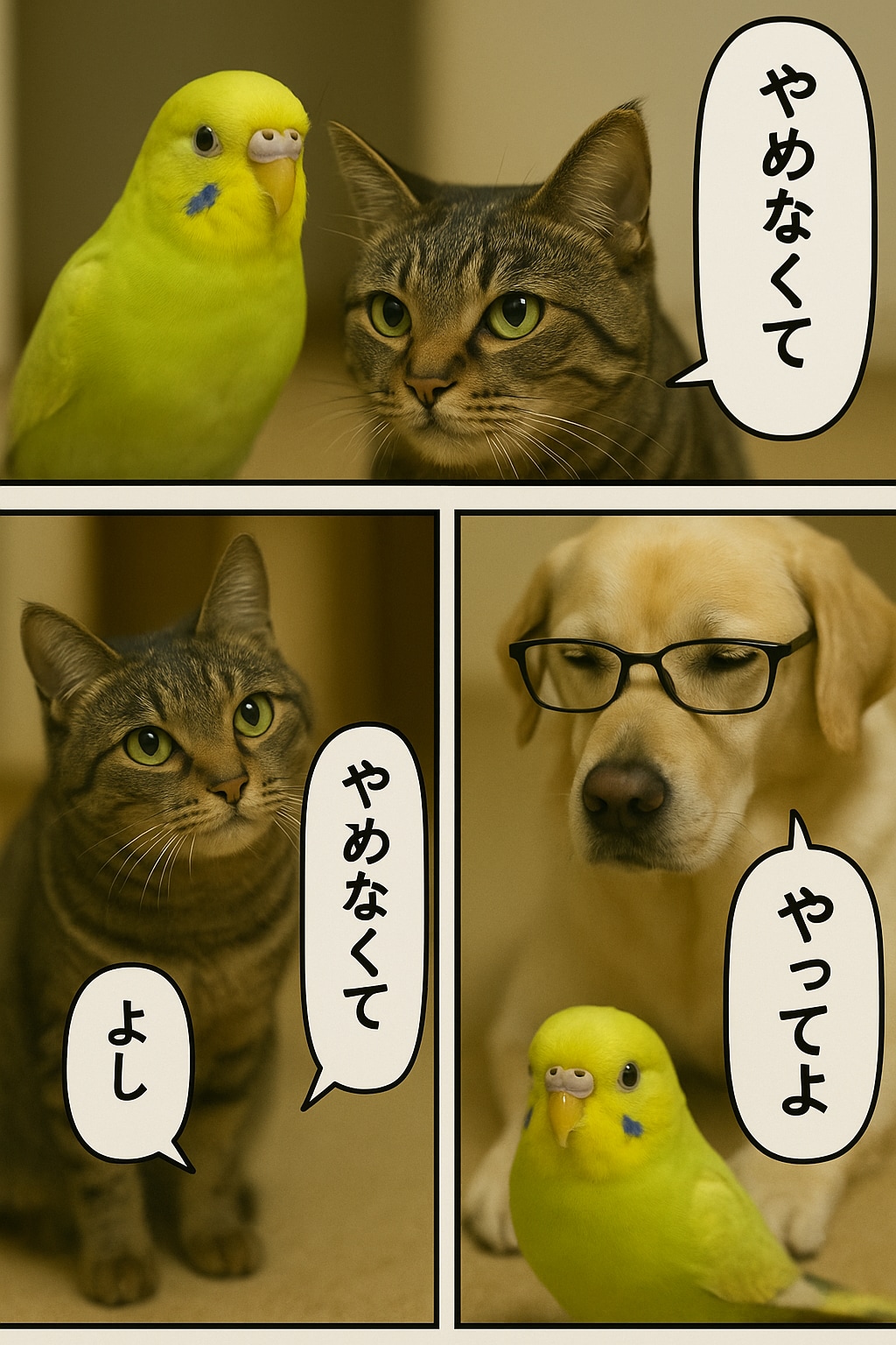 いぬとねこといんこ25