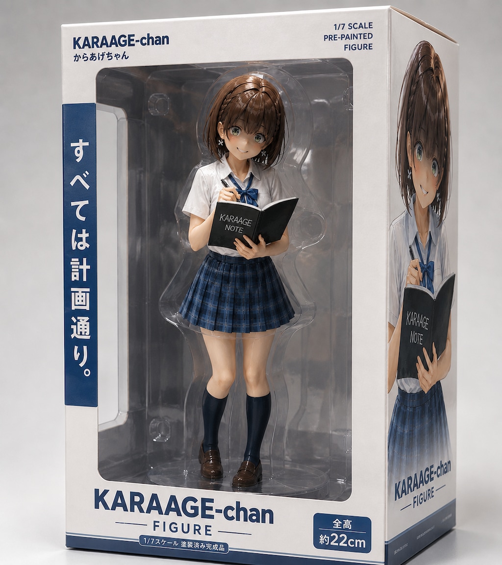 【新発売】KARAAGE-chan 1/7スケール 完成品フィギュア