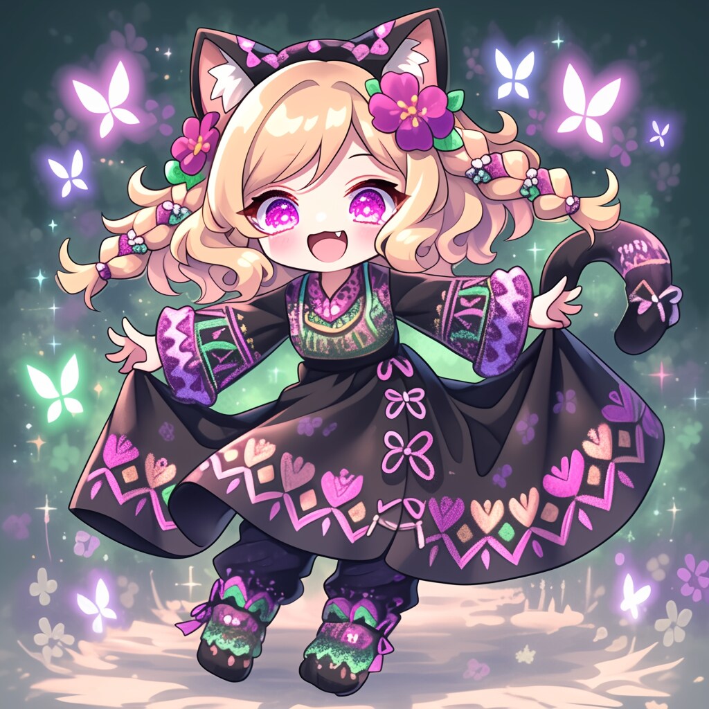 猫耳族の踊り