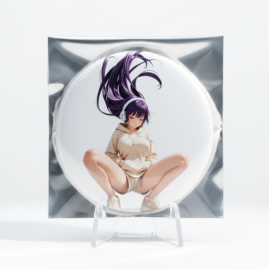 缶バッジに最適なポーズ