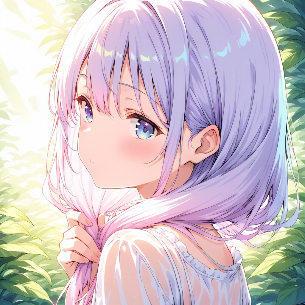 振り向き少女 | の人気AIイラスト・グラビア