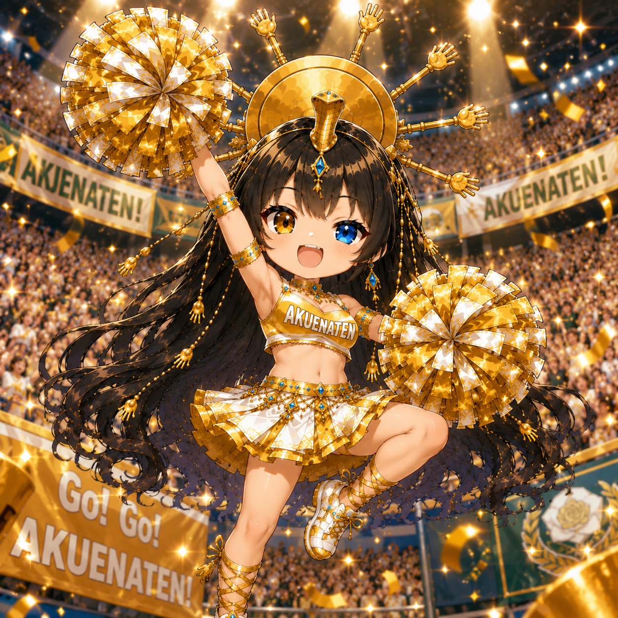 アクエンアテンのチアリーディング