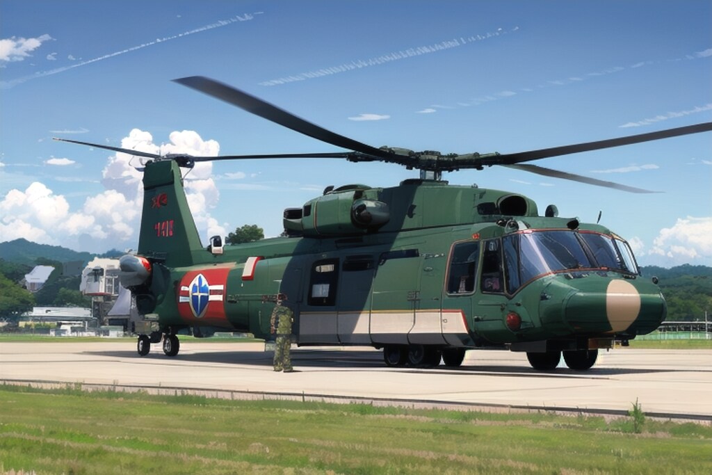 輸送ヘリコプター？