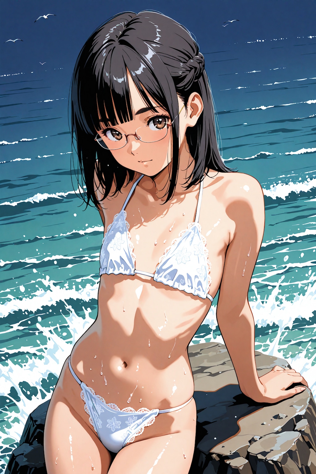 メガネ738