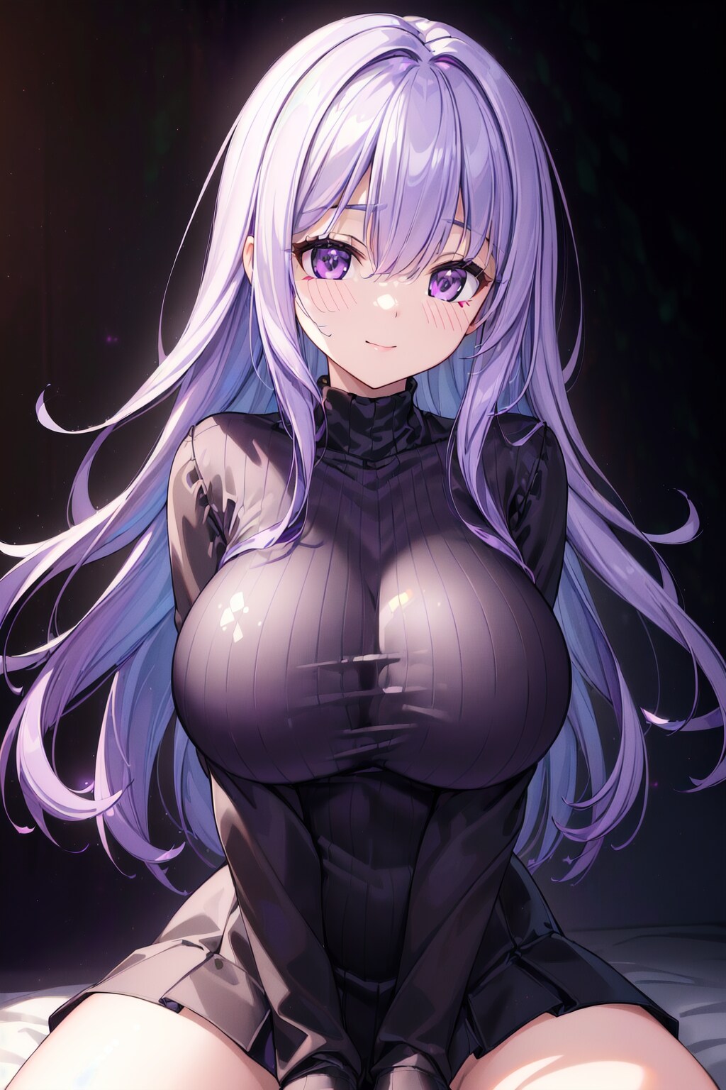 紫髪ちゃん