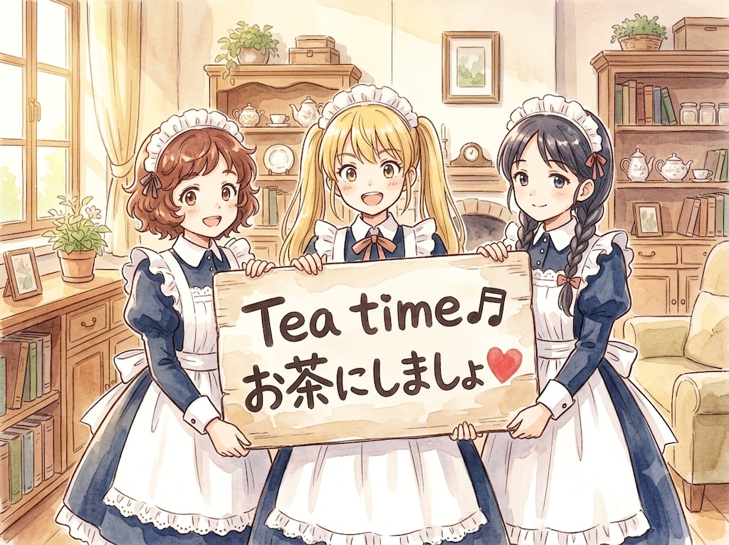 お茶にしましょ❤️